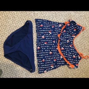 Sperry Tankini Sailboat Swimsuit ⛵️ NWOT